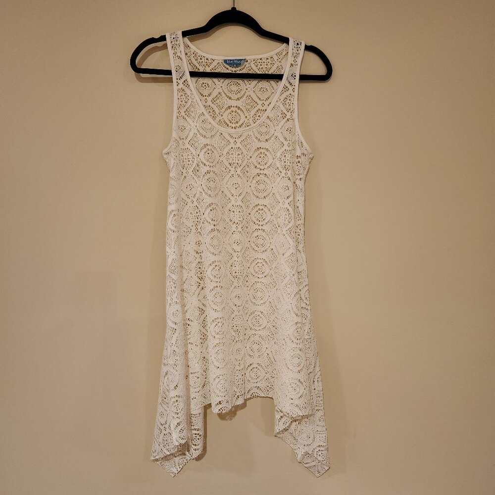 Blue Island Crochet Swimsuit cover